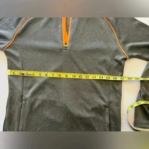 Womens Slazenger Sz. L Golf Jacket lightweight 1/4 zip pullover - Picture 2 of 5